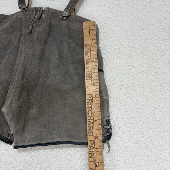 Stylish Gray Kids Overalls with Straps - Picture 8 of 8